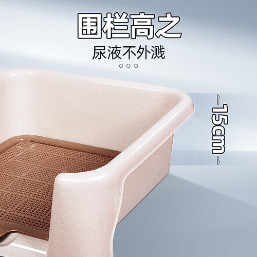 狗狗厕所上拉屎柯基中型大型犬便盆尿屎盆拉便神器萨摩耶宠物用品 - 图0