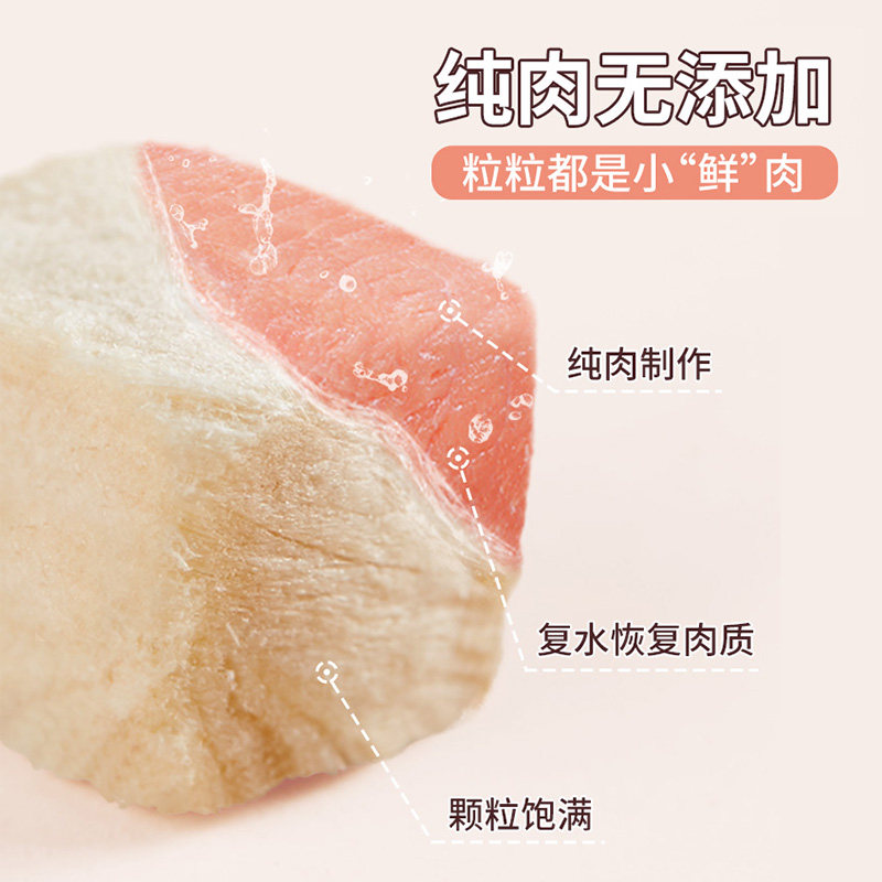 爱立方冻干鸡肉猫咪增肥补水鸡小胸幼猫成猫鹌鹑多春鱼干小猫零食,淘宝优惠券,粉丝福利购,淘宝优惠卷