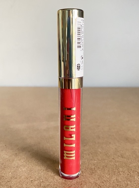 美国Milani Stay Put liquid lip longwear lipstick持久唇釉#210