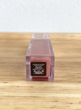 NARS/娜斯 水光幻彩小粉金唇蜜3.7ml小样285赤茶豆沙阿拉贡不沾杯