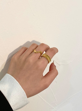 ntwstudio原创设计ins开口戒指