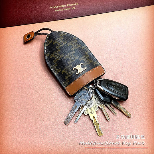 Sac à clés multifonctionnel sac à clés universel mode rétro