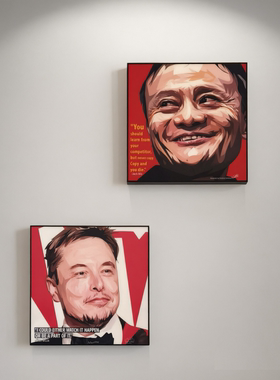 特斯拉埃隆.马斯克挂画