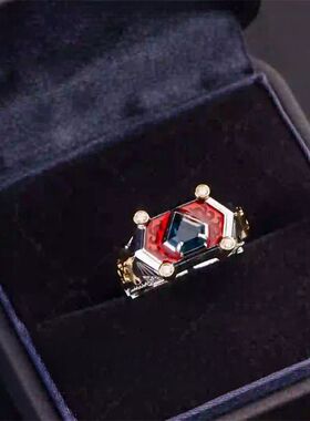 假面骑士剑崎印象戒指男生小众