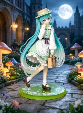 田园风初音手办初音未来景品模型动漫二次元美少女桌面摆件女礼物