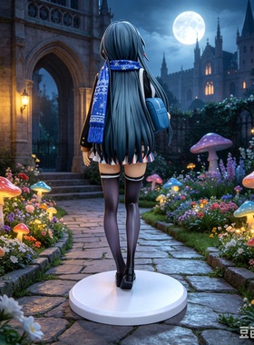 我的青春恋爱物语有问题校服雪乃动漫雕像手办美少女模型摆件