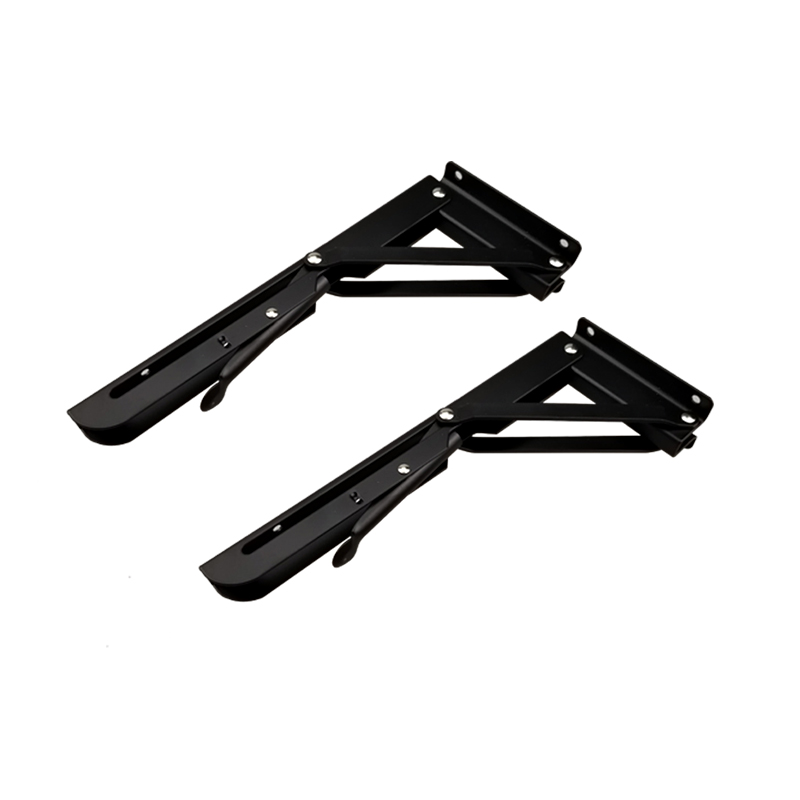 折叠三角支架托架铁置物架墙上壁挂搁板书架隔板承重支撑架K型 - 图3