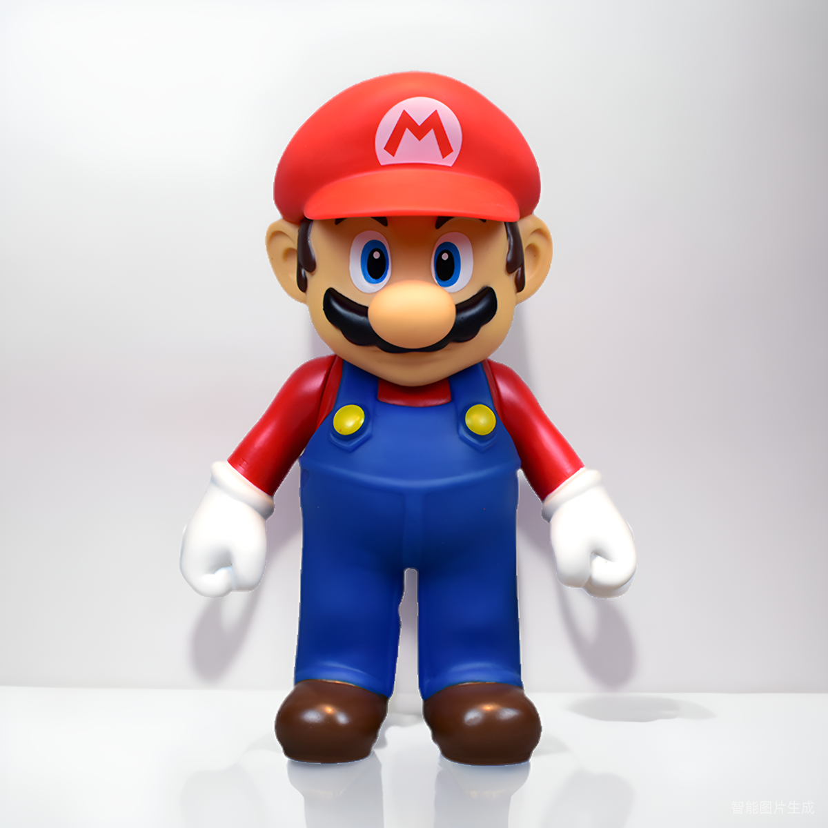 超级玛丽SuperMario路易吉碧琪公主耀西马里奥搪胶手办潮玩大摆件 - 图3