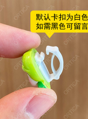 可爱卡通苹果小猫可拆卸鞋扣