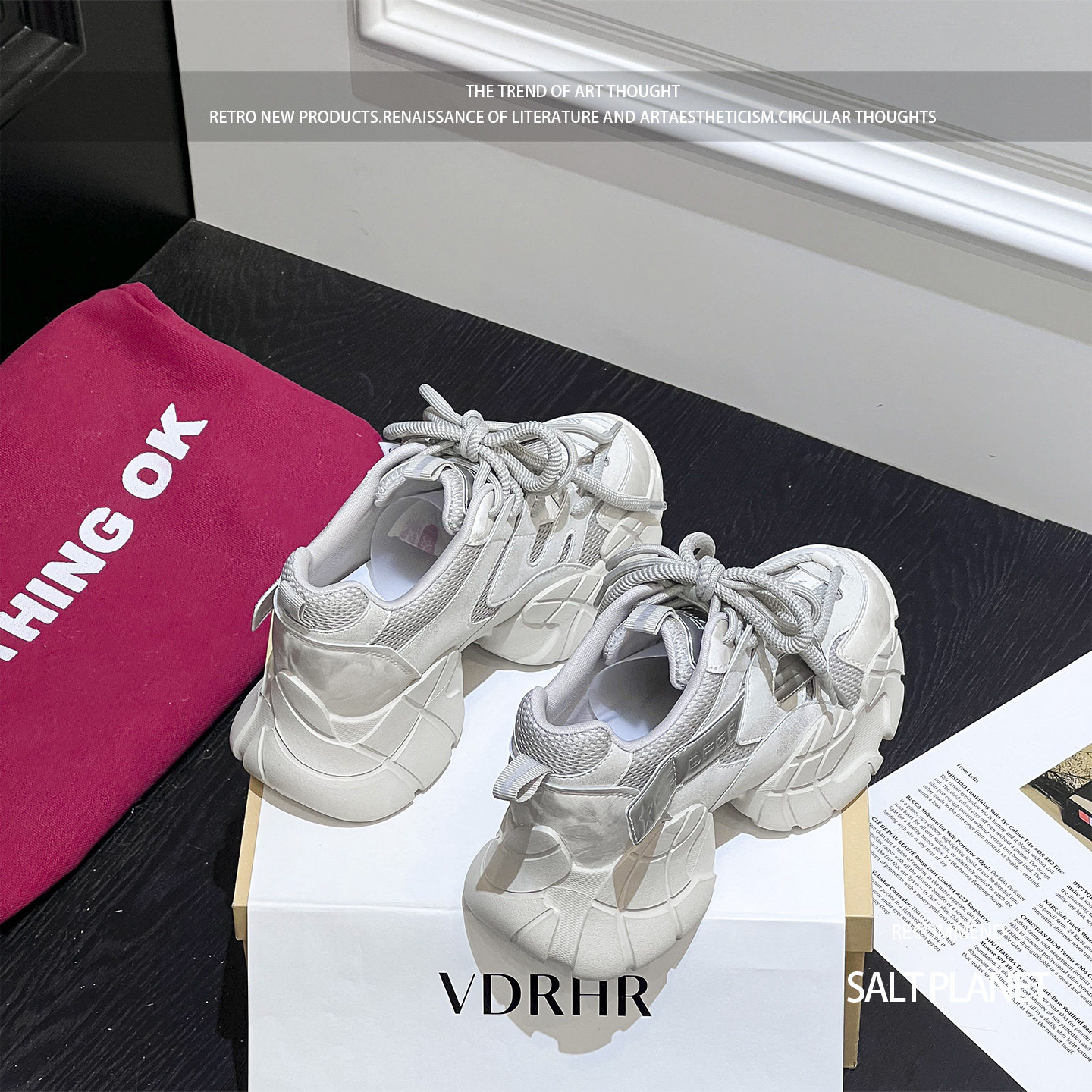 超好看时尚老爹鞋女松糕厚底运动休闲2026新款超火爆款舒适增高鞋,淘宝优惠券,粉丝福利购,淘宝优惠卷