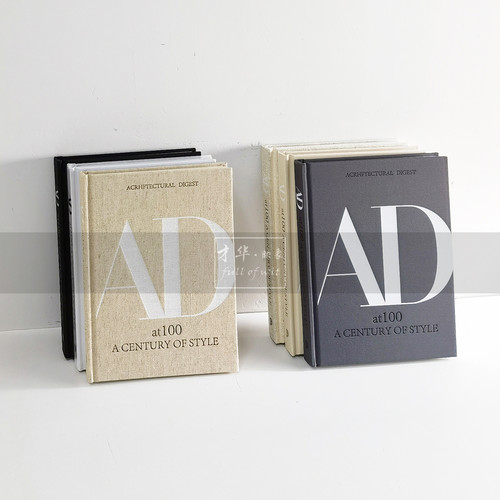 布面质感装饰真书样板间酒店会所软装书籍摆件复古拍照摄影道具 - 图3