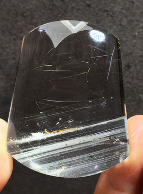 天然兔毛黄发幽灵千层顺发吊坠