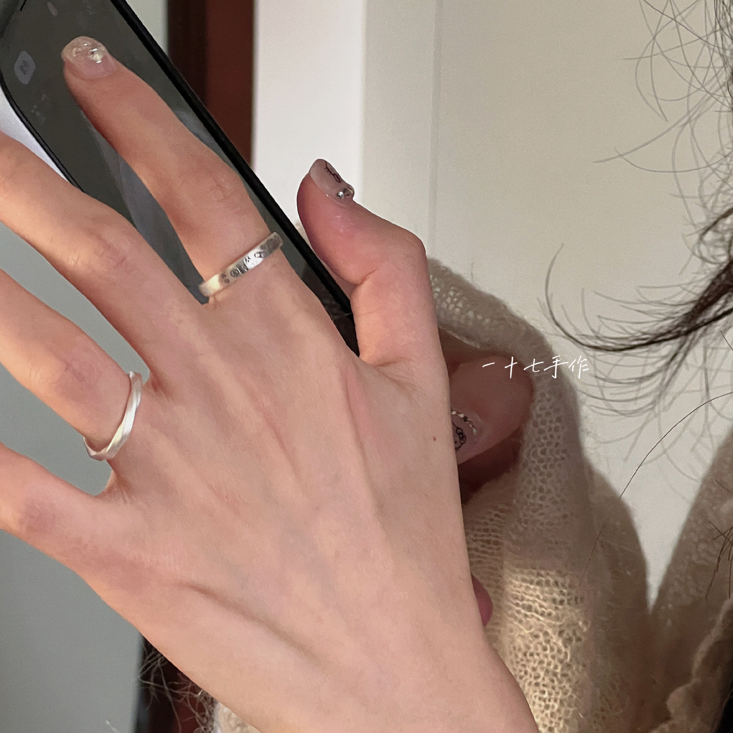 一十七手作「福猫」新中式足银999.9复古开运吉言招财猫纯银戒指,淘宝优惠券,粉丝福利购,淘宝优惠卷