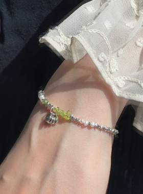 女s925银碎银子原创手链