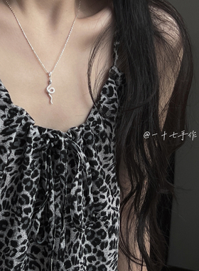 s925银灵蛇本命年纯银项链