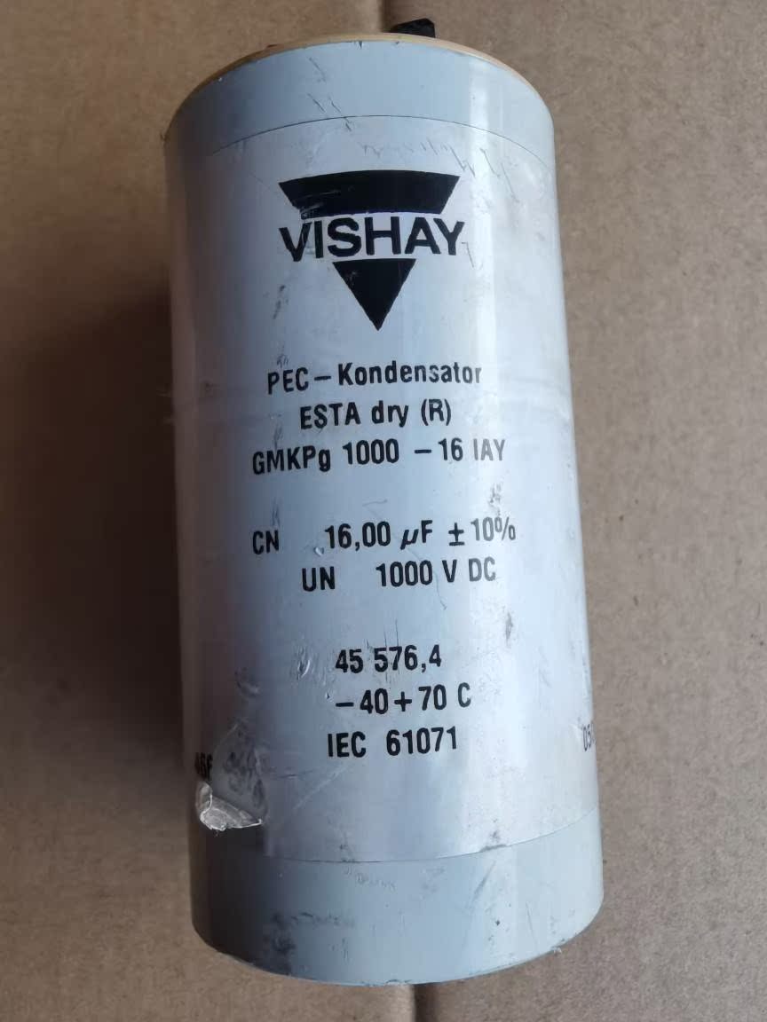 1000V 16.00UF VISHAY 高压电容 励磁滤波电容1000V 16.00UF询价 - 图0