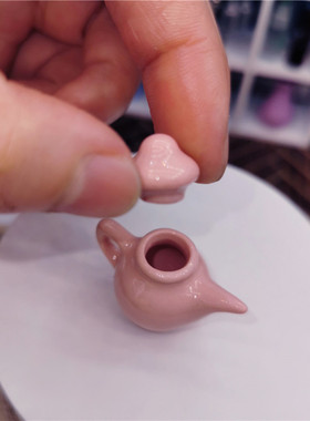 112娃娃屋微缩厨房仿真陶瓷套装