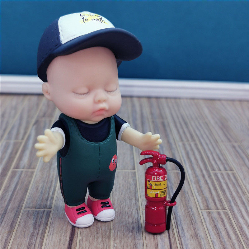 仿真微缩食玩灭火器摆件玩具ob11娃娃屋兵人手办公仔场景道具配件,淘宝优惠券,粉丝福利购,淘宝优惠卷