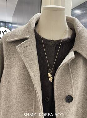 fever同款爱心项链小众高级感