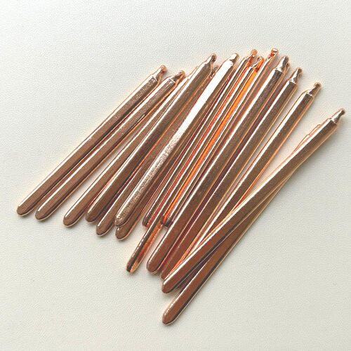 导热铜管冷却管CPU散热铜管显卡散热管LED导热管冷却棒：宽度=6mm - 图0