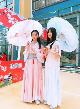 防雨吊顶演出传统古典跳舞油纸伞