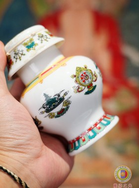 佐钦五财神金刚萨埵莲师地主宝瓶