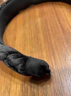 秋冬气质编织网红压发头箍