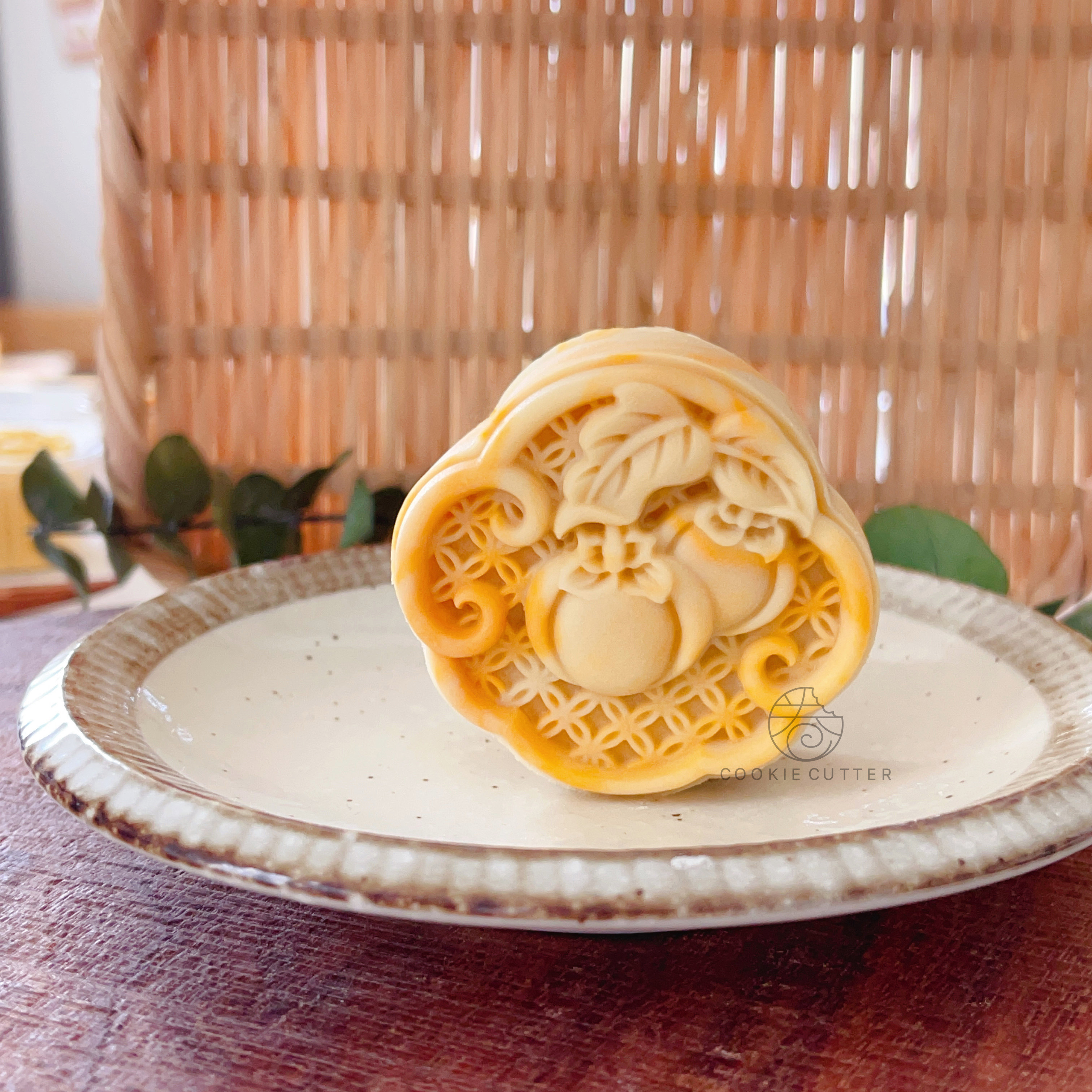 ASB plastic mooncake mold Chinese style Shishi Ruyi