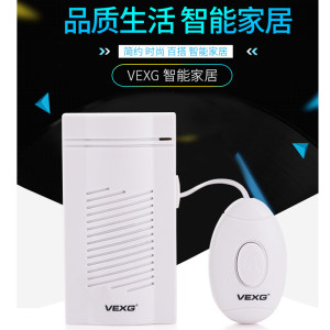 vexg门禁门铃有线门铃家用门铃送7号电池2节叮咚电子门铃包邮