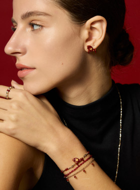 胡可的买手店 Yuan Field 驰光岁语系列 星光小马手链