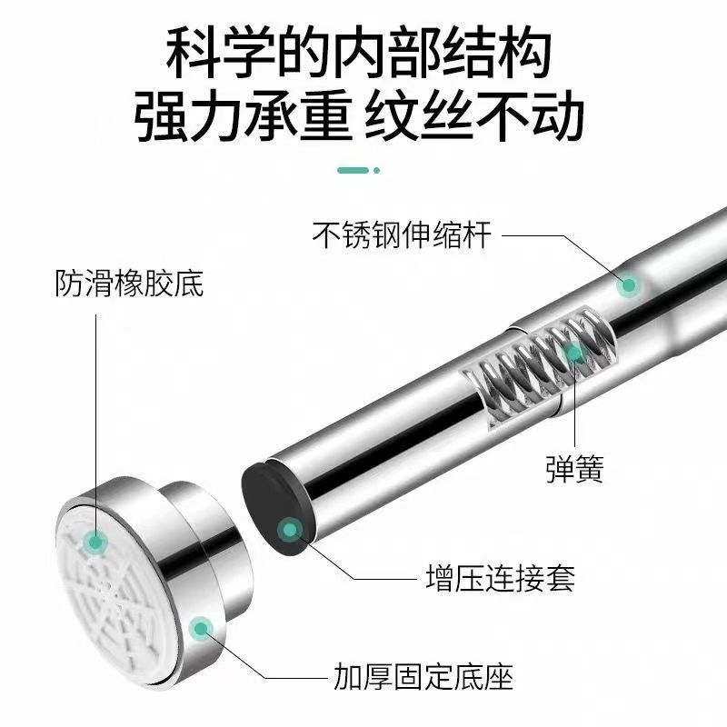 免打孔厨房水槽台下盆支撑架陶瓷盆洗脸盆家用洗手盆托架固定支架-图2