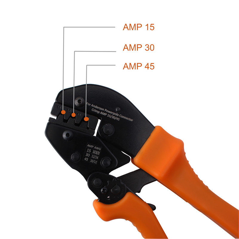 TC-1安德森电缆端子压接工具15/30/45压线钳Powerpole AMP-153045 - 图1