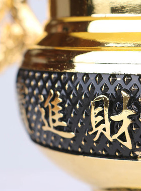 香炉挂炉合金香碗挂墙壁挂半炉通用金属金色天官财神灶君财神观音