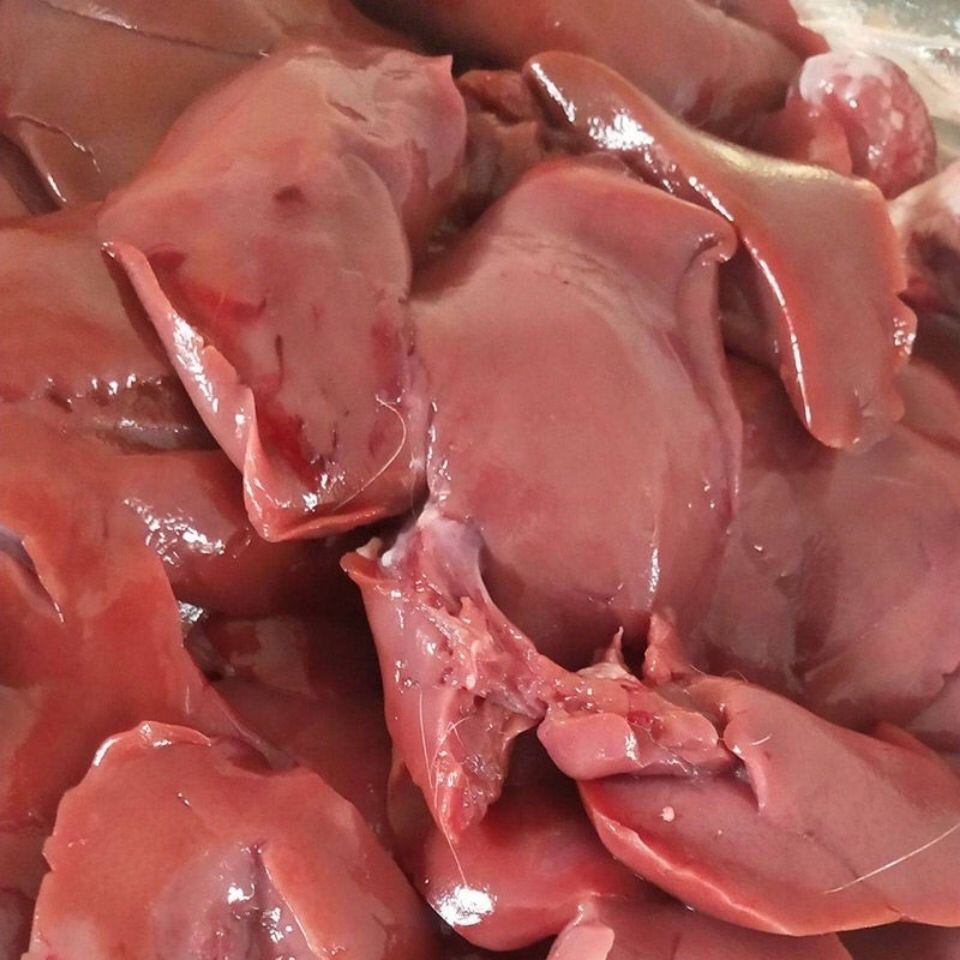 24 pounds of duck liver, fresh duck liver, frozen duck liver, duck offal, duck miscellaneous, duck liver, braised fresh ingredients