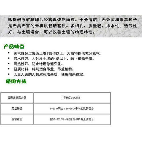 九成栽培介质进口珍珠岩利于排水透气疏松土壤花卉植物土壤改良 - 图1