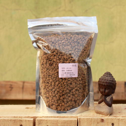 日本进口一本线赤玉土颗粒均匀植物通用营养土已过筛包装干净500g - 图0