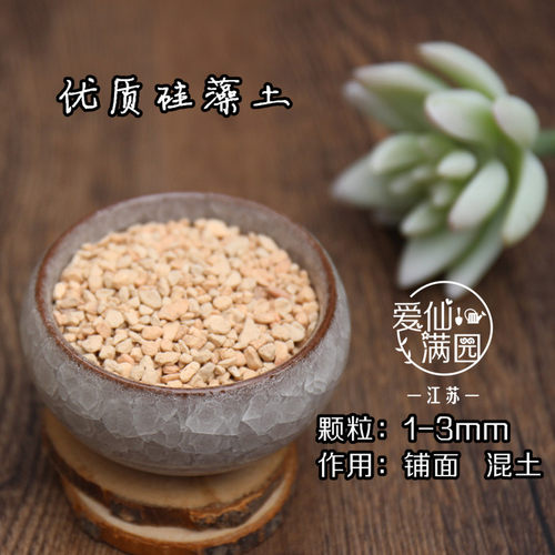 促销优选级硅藻土1.1L散装多肉植物种植用土营养介质铺面装饰 - 图0