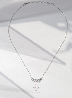 弥音原作S925银时尚锁骨链