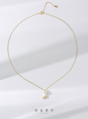 弥音原作S925纯银十字链女锁骨链