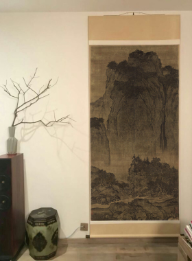 溪山行旅图范宽二玄社高精国画