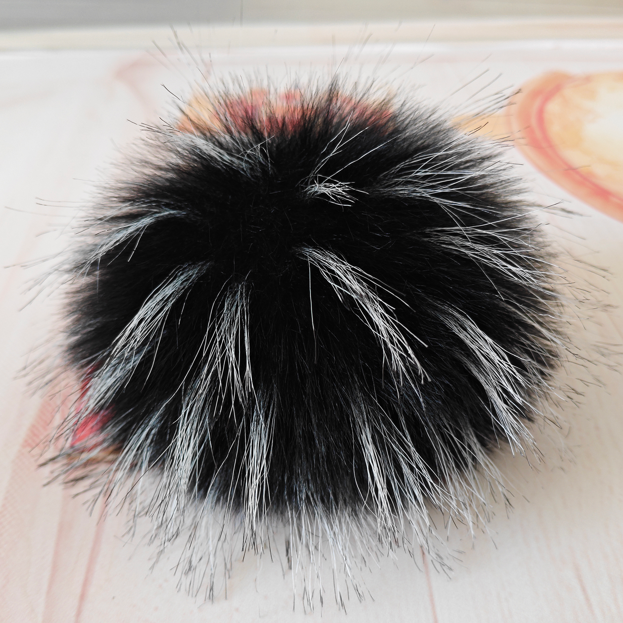 帽子顶部毛球配件可拆卸超大毛绒球装饰手工针织帽diy仿狐狸貉子,淘宝优惠券,粉丝福利购,淘宝优惠卷