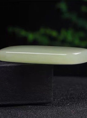 牌吊男色差精致和田玉小号专属男女玉石挂件面包牌款微平安无事坠