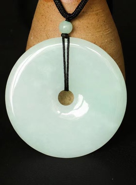 扣玉石礼品坠吊富贵挂玉器珠宝饰品花礼物项链坠开翡翠平安纯天然