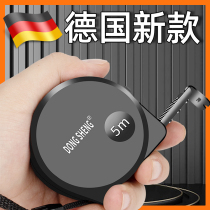 German Home Tape Measure 3 m 5 Meters Ruler Original Loading Import Thickening Plus Hard Wear Case Ruler Stainless Steel Circle Ruler