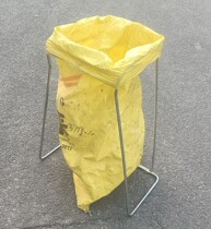 Express set bag rack for agricultural fertilizer bag support frame 