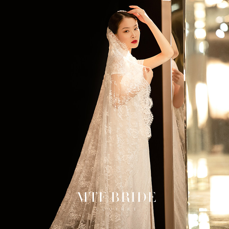 满庭芳白色旗袍2020年新款轻敬酒服 满庭芳旗袍