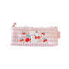 Lace cute cartoon bear inverted trapezoid stationery bag