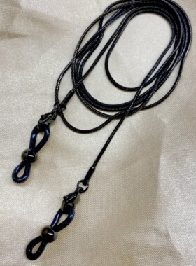 【钛钢软蛇骨眼镜/毛衣链两用款】轻奢ins风简约长款潮流配件75cm