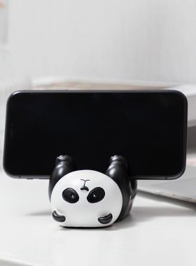 懒人支架可爱丑萌手机座ipad摆件