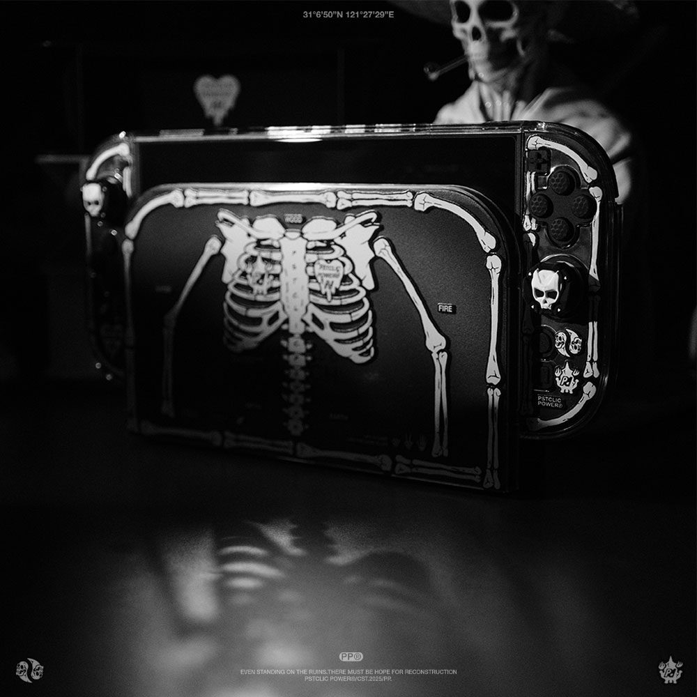 原创任天堂switch2保护套潮牌骷髅switcholed保护壳NS硬壳软手柄,淘宝优惠券,粉丝福利购,淘宝优惠卷